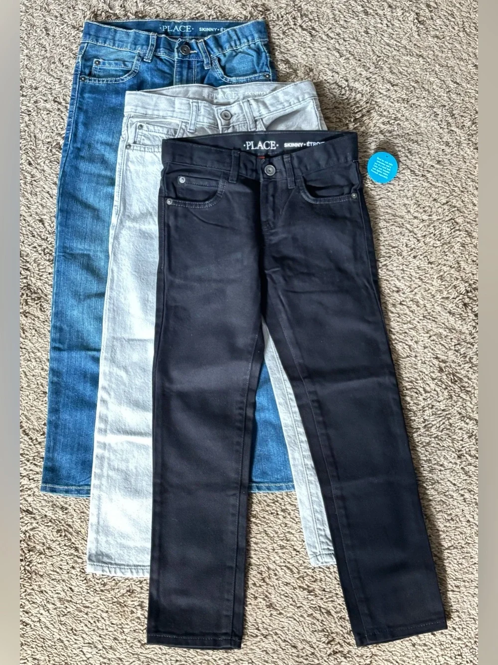 CHILDREN’S PLACE SKINNY JEANS, size 7